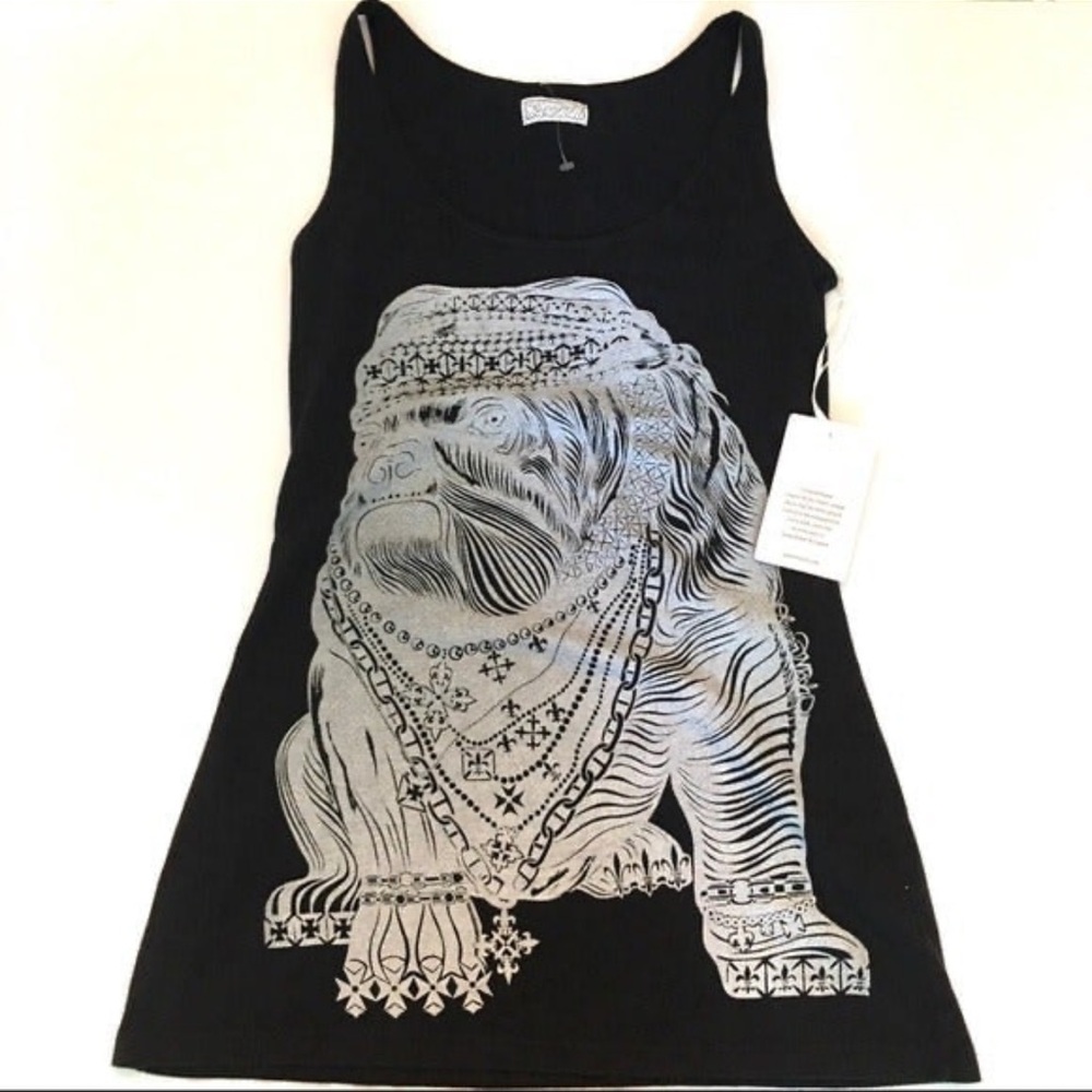 Lauren Moshi Black and White Women's Top - Picture 2 of 8